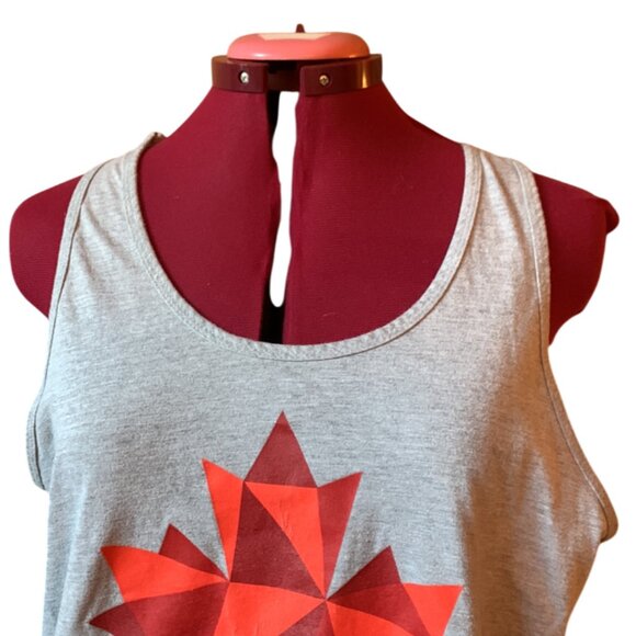 VINTAGE - Team Canada Roller Derby gray tank top - Medium - Picture 5 of 7
